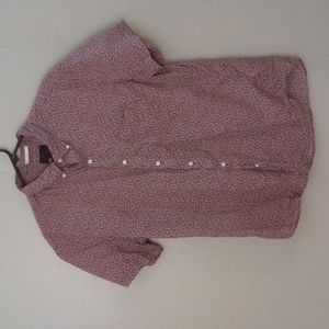 J Crew men's short-sleeve floral shirt